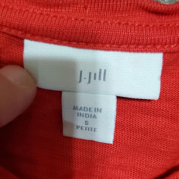 J. Jill Red Sleeveless Halter Maxi Dress - Picture 2 of 6